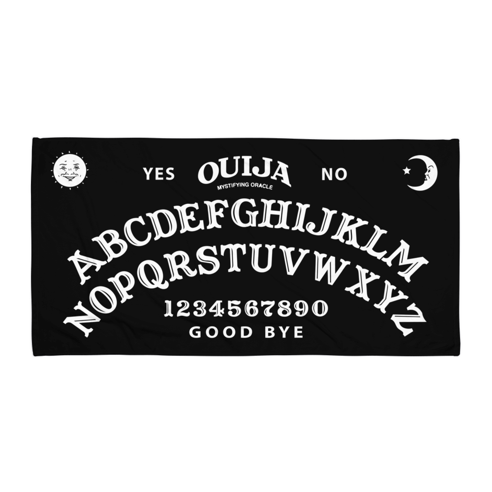 Ouija Board Beach Towel - Goth Cloth Co.7764263_8874