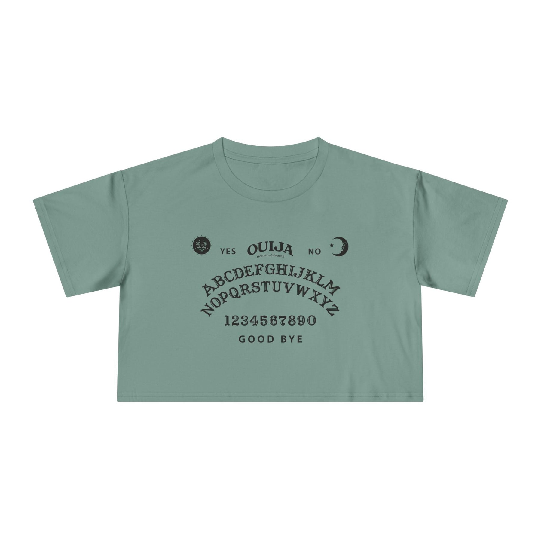 Ouija Board Crop Top - Goth Cloth Co.T-Shirt15976726653411601707
