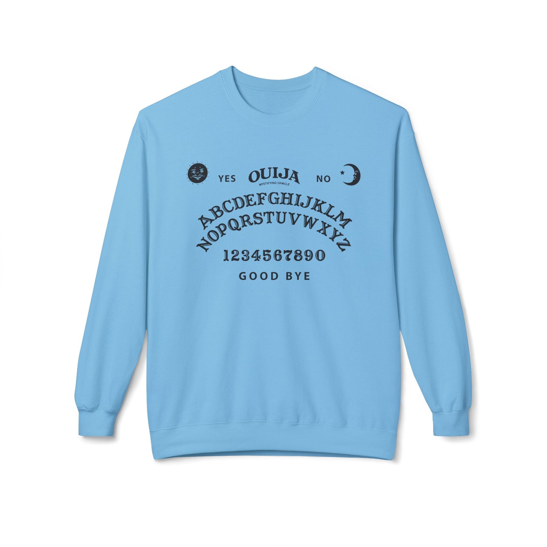 Ouija Board Fleece Crewneck Sweatshirt - Goth Cloth Co.Sweatshirt15994733349156277979