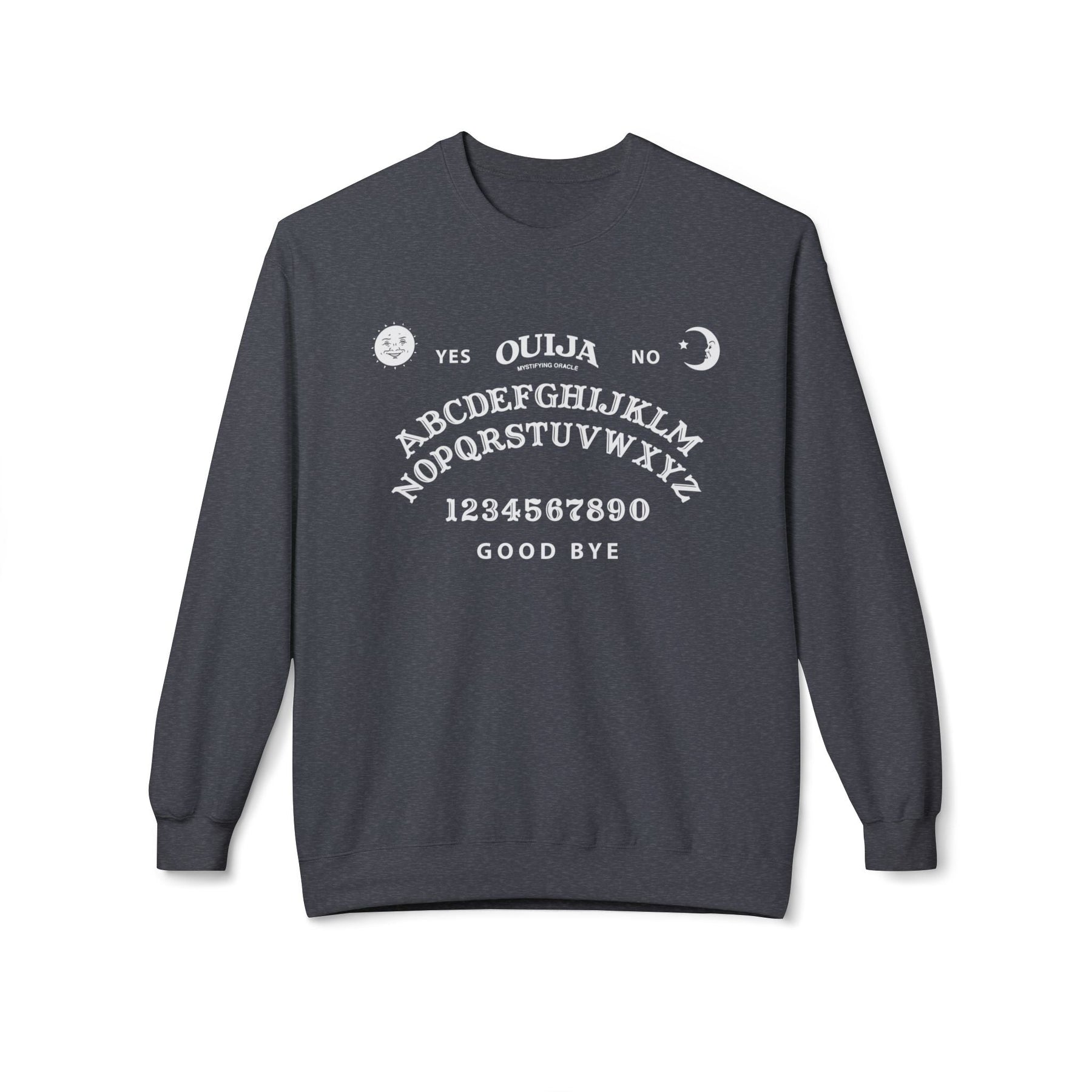 Ouija Board Fleece Crewneck Sweatshirt - Goth Cloth Co.Sweatshirt23250319702483014824