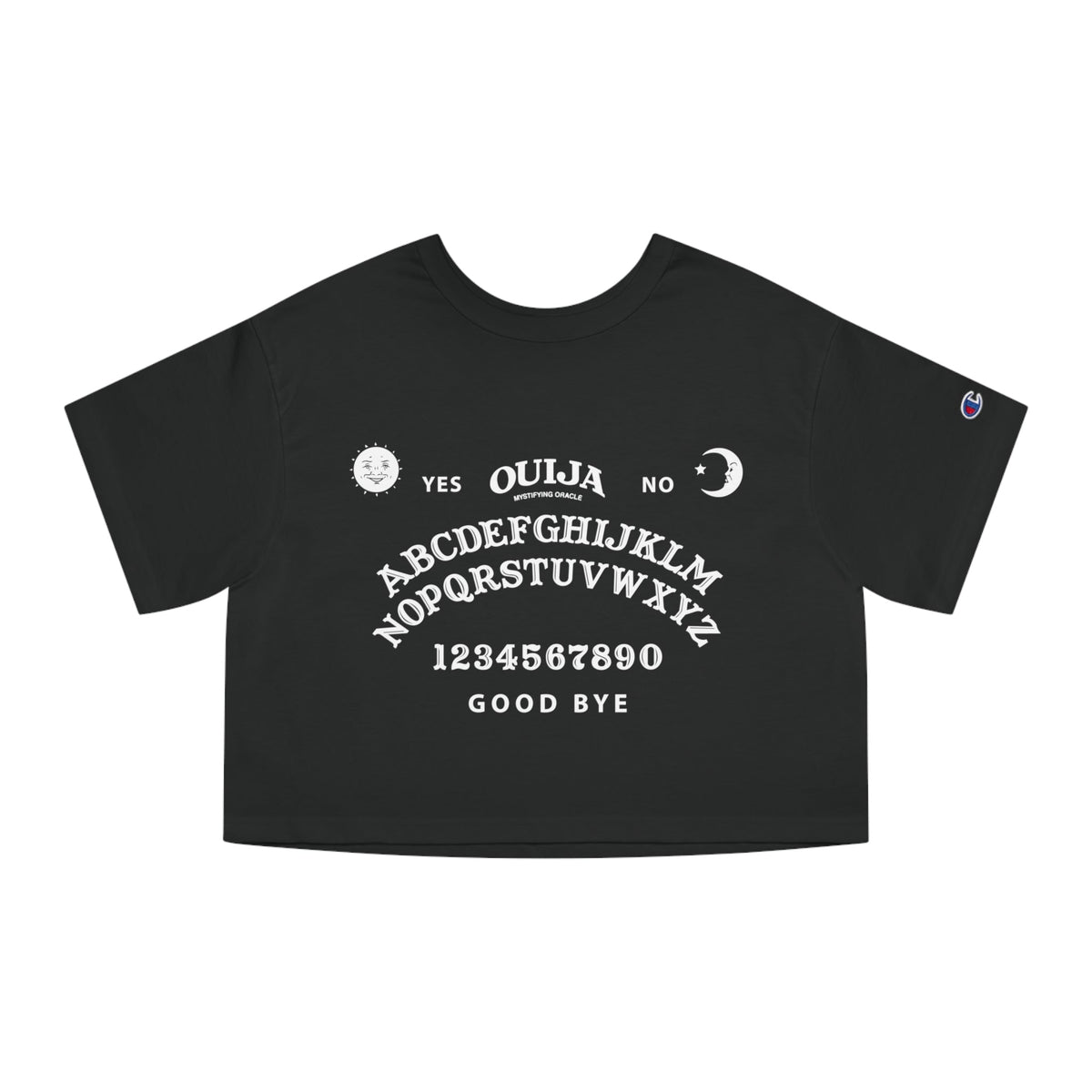 Ouija Board Heavyweight Cropped T - Shirt - Goth Cloth Co.T - Shirt45568952420529385289