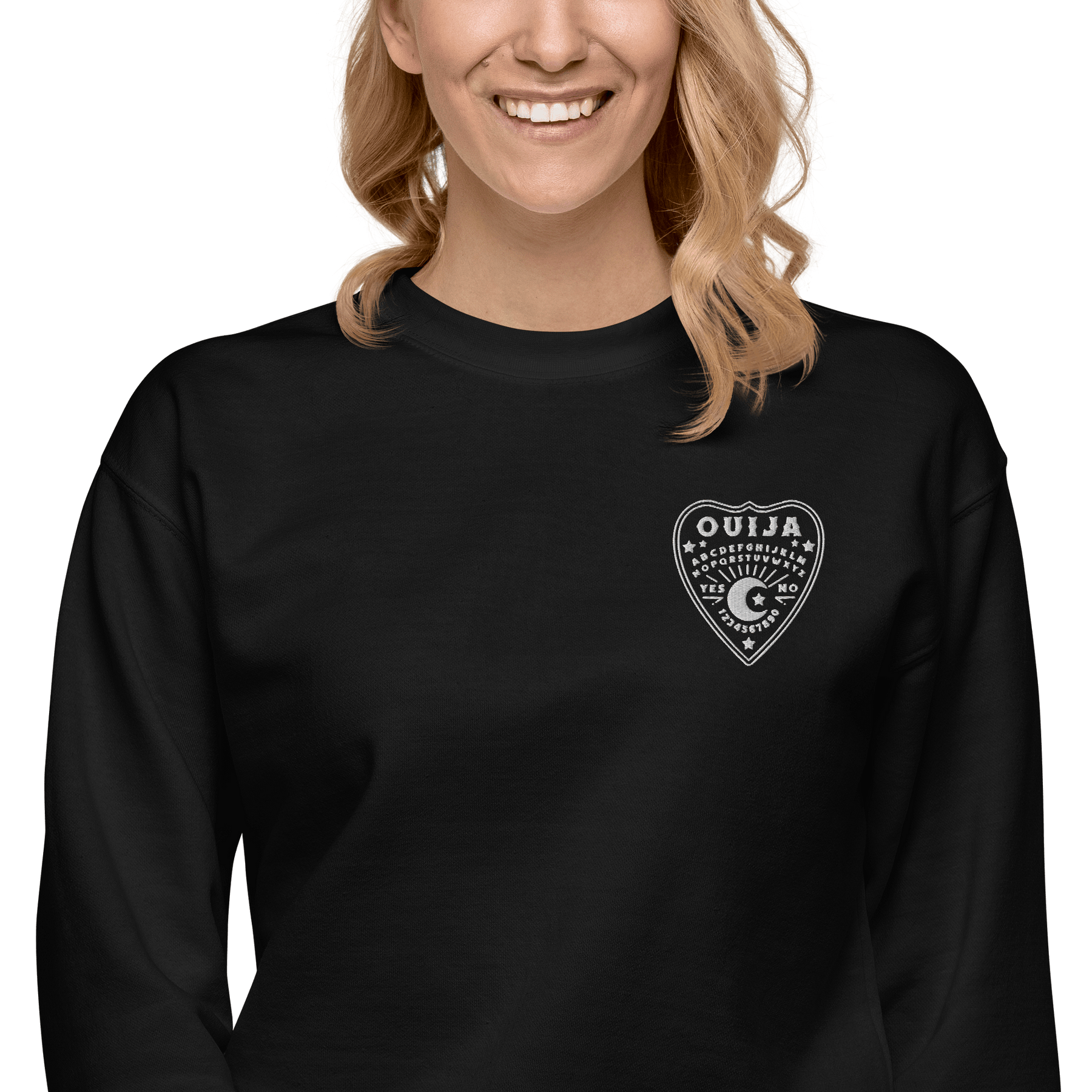 Ouija Plachette Sweatshirt (READY TO SHIP) - Goth Cloth Co.18226764935593769799