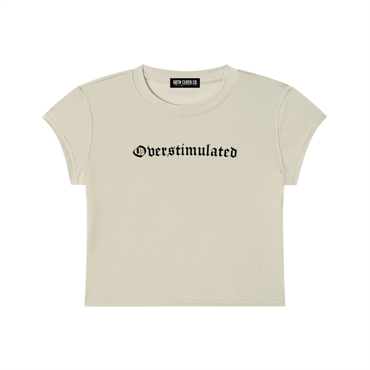 Overstimulated Baby Tee - Goth Cloth Co.260521PODAA0037001