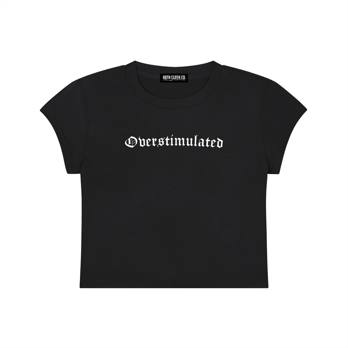 Overstimulated Baby Tee - Goth Cloth Co.260521PODAA0062001