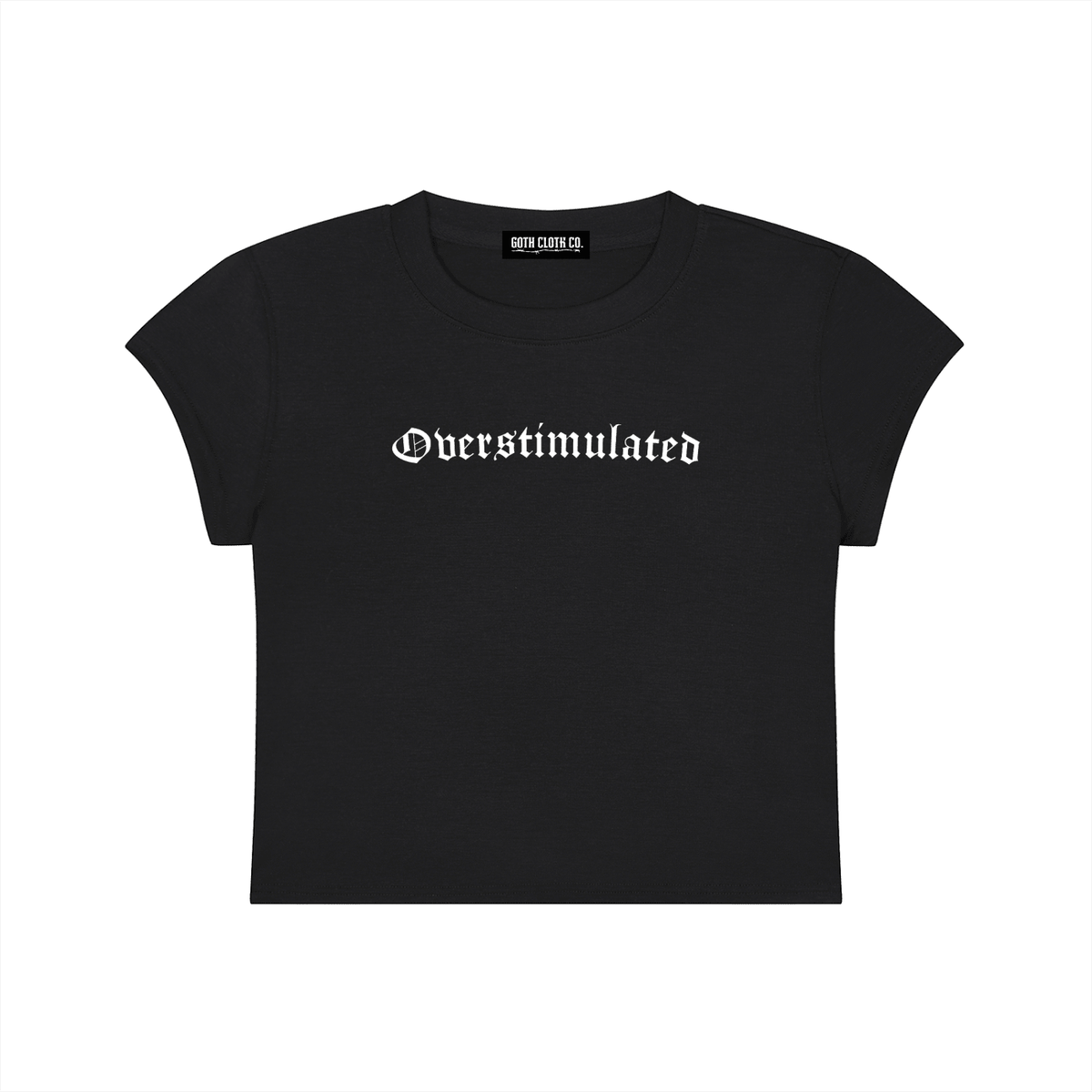 Overstimulated Baby Tee - Goth Cloth Co.260521PODAA0062001