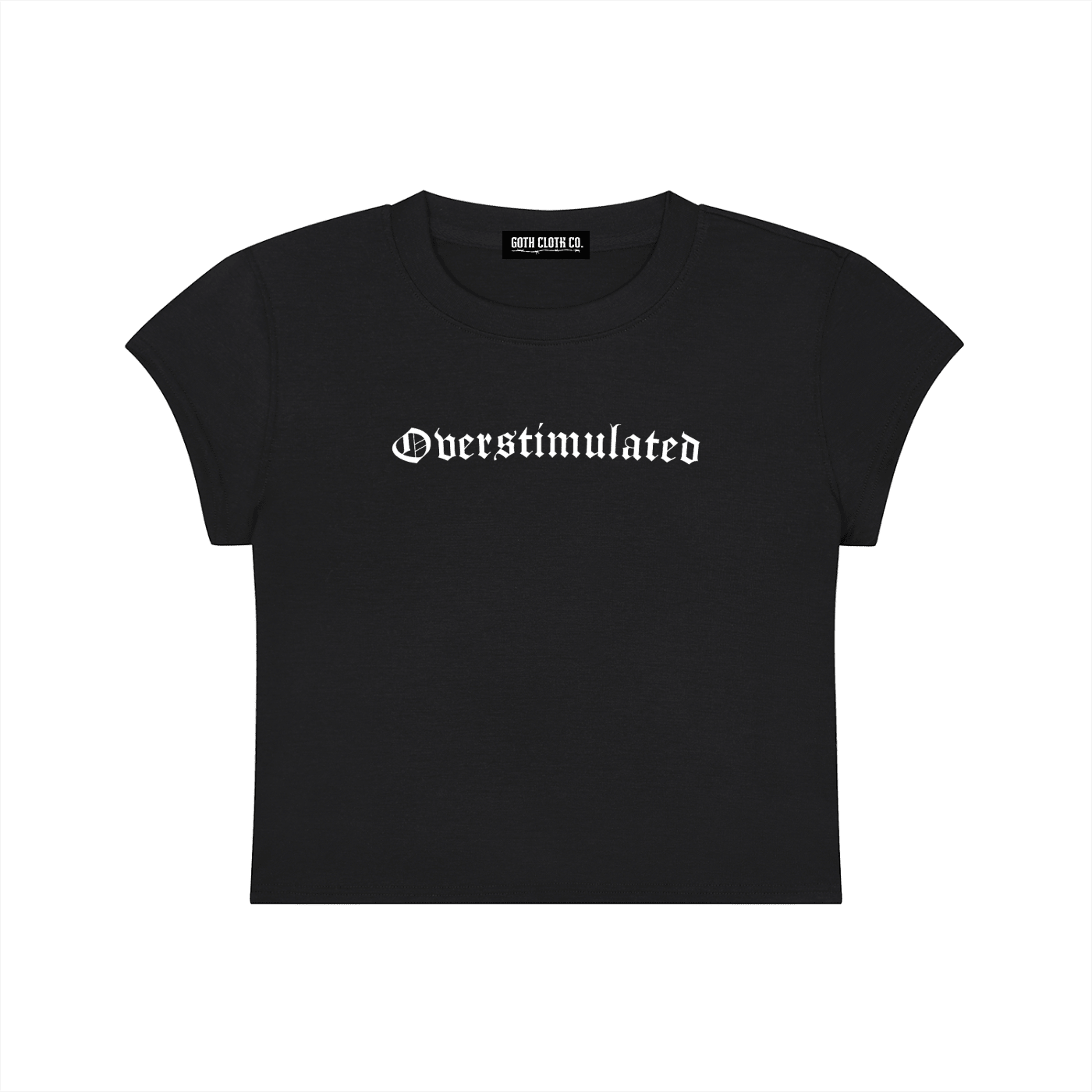 Overstimulated Baby Tee - Goth Cloth Co.260521PODAA0062001