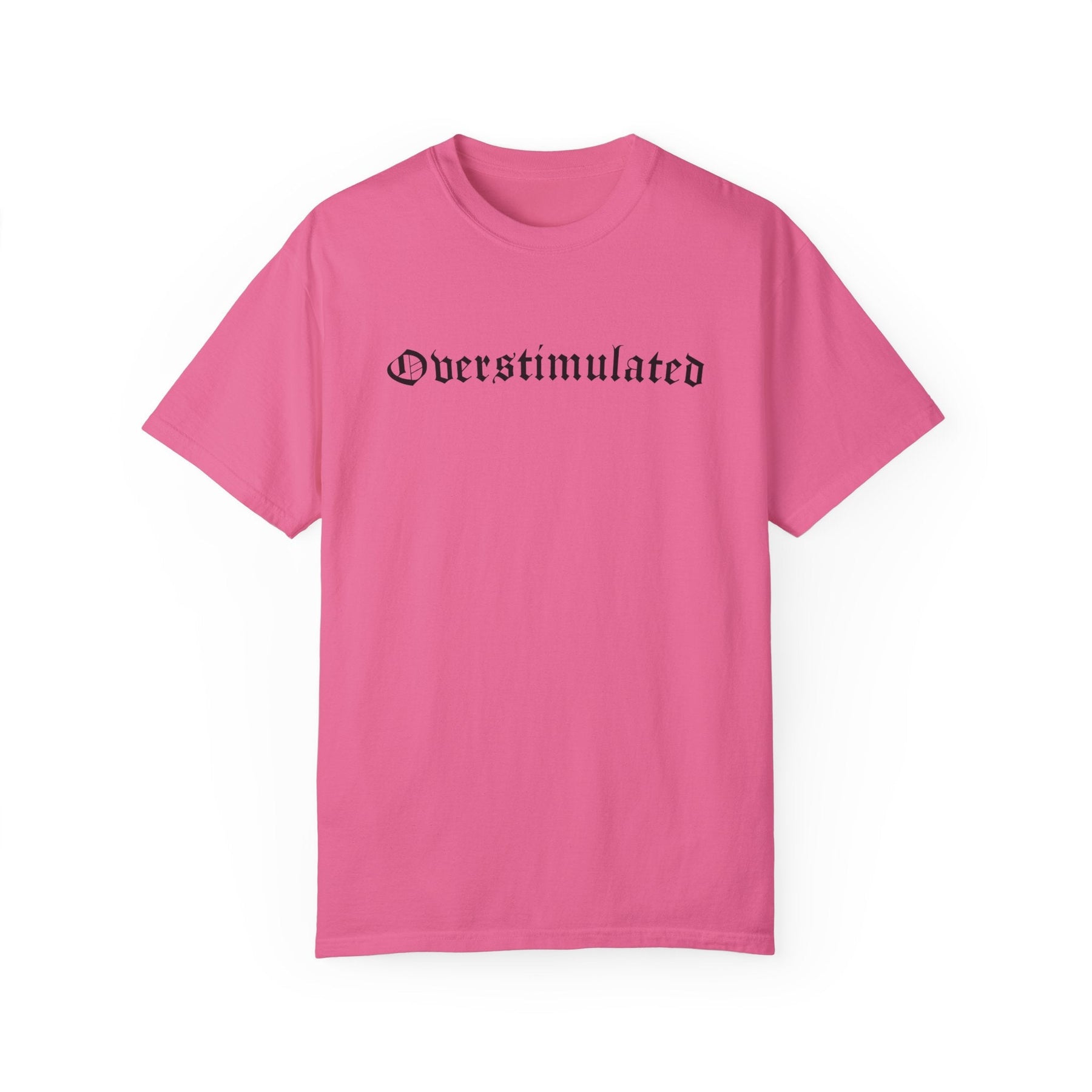 Overstimulated Comfy Tee - Goth Cloth Co.T-Shirt13971065339316782544