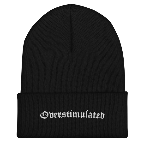 Overstimulated Cuffed Beanie - Goth Cloth Co.7072280_8936