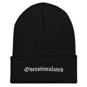 Overstimulated Cuffed Beanie - Goth Cloth Co.7072280_8936