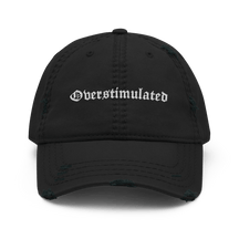 Overstimulated Distressed Dad Hat - Goth Cloth Co.3534525_10990