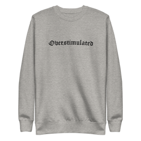 Overstimulated Embroidered Sweatshirt - Goth Cloth Co.9719745_11244