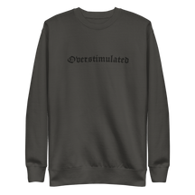 Overstimulated Embroidered Sweatshirt - Goth Cloth Co.9719745_20363