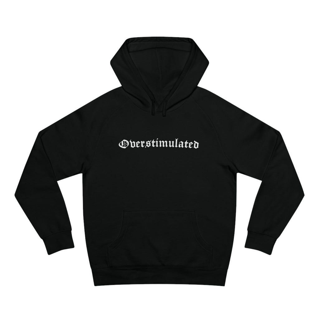 [WOOALONG]★Lettering semi over hood Dude Perfect 'Logo' All-Over Print Hoodie (Black) – Dude