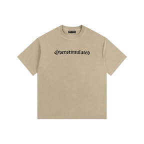 Overstimulated Vintage Washed Oversized T-Shirt - Goth Cloth Co.260716PODPQ1579009