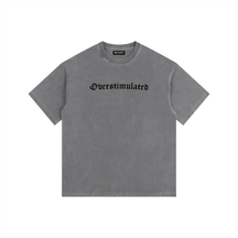 Overstimulated Vintage Washed Oversized T-Shirt - Goth Cloth Co.260716PODPQ1579017