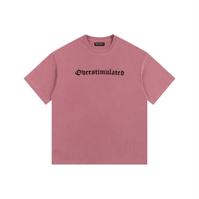 Overstimulated Vintage Washed Oversized T-Shirt - Goth Cloth Co.260716PODPQ1579041