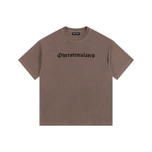 Overstimulated Vintage Washed Oversized T-Shirt - Goth Cloth Co.260716PODPQ1579057