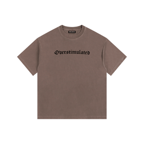 Overstimulated Vintage Washed Oversized T-Shirt - Goth Cloth Co.260716PODPQ1579057
