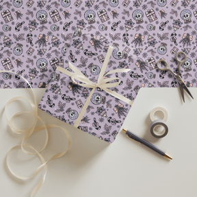 Pastel Goth Spooky Holiday Gift Wrap (3 Sheets) - Goth Cloth Co.1447648_17373