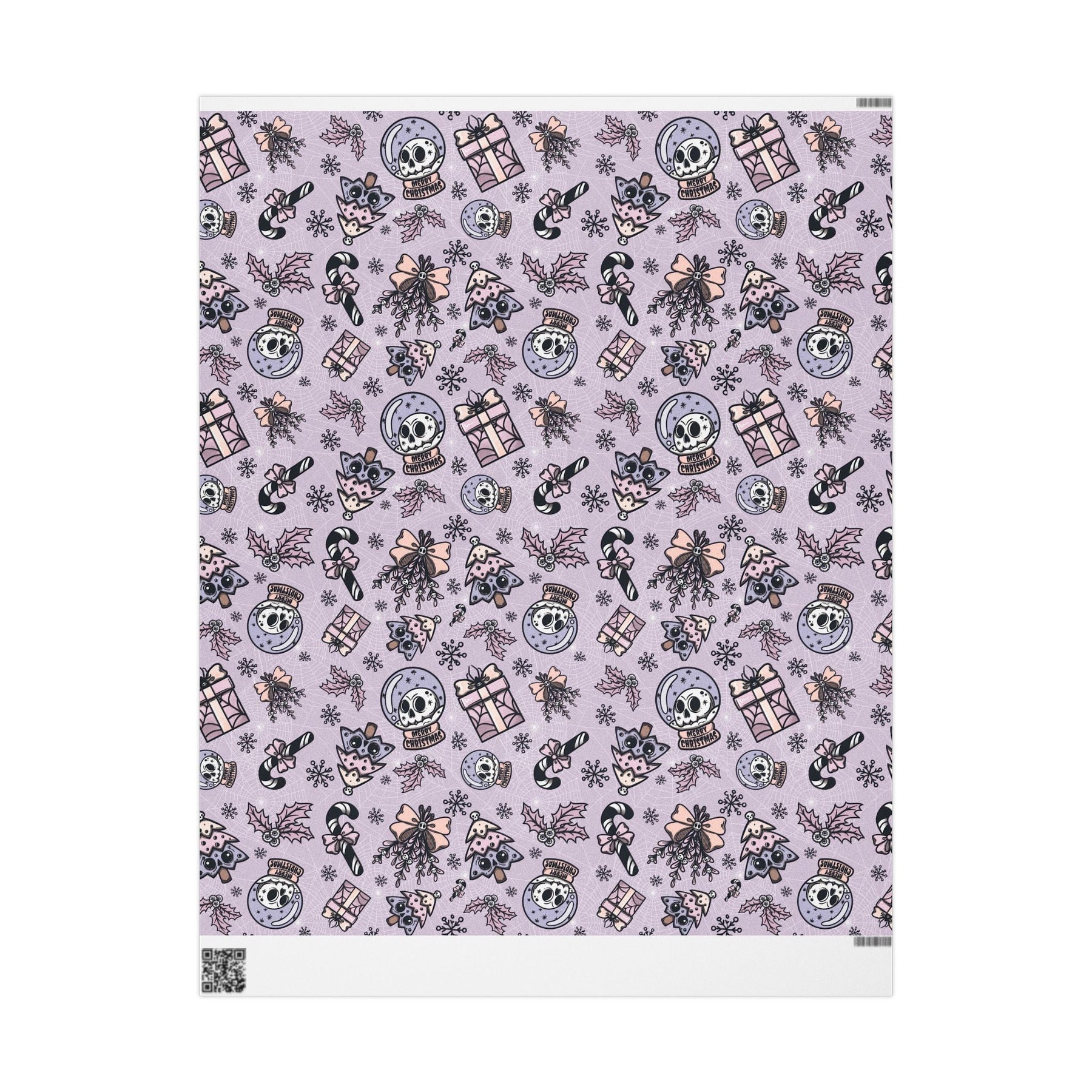 Pastel Goth Spooky Holiday Gift Wrap - Goth Cloth Co.Home Decor10776246034740798779