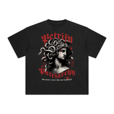 Petrify the Patriarchy Enzyme Washed T-Shirt - Goth Cloth Co.260128PODPQ1533001