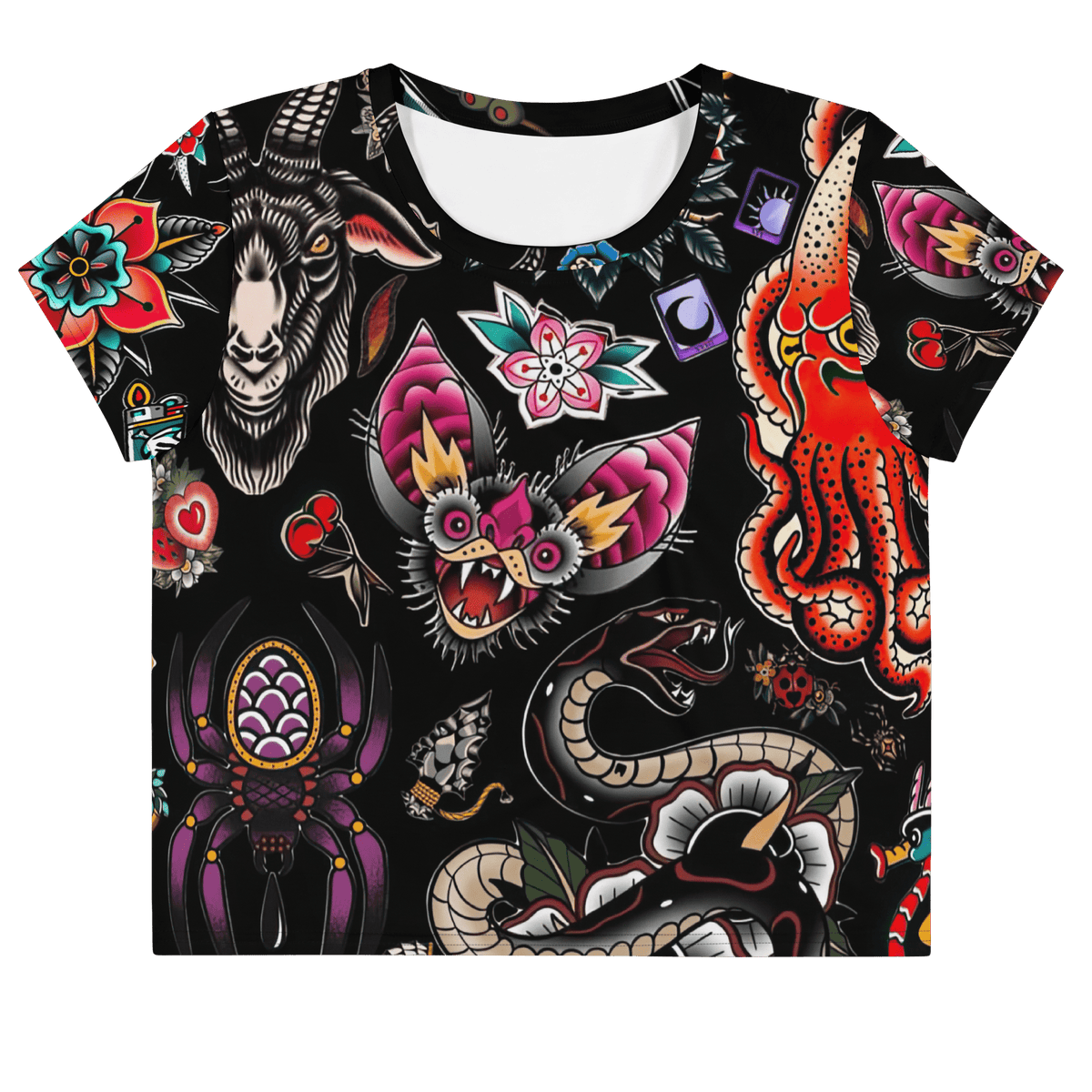 Phantom Flash Crop Top - Goth Cloth Co.2500764_9340