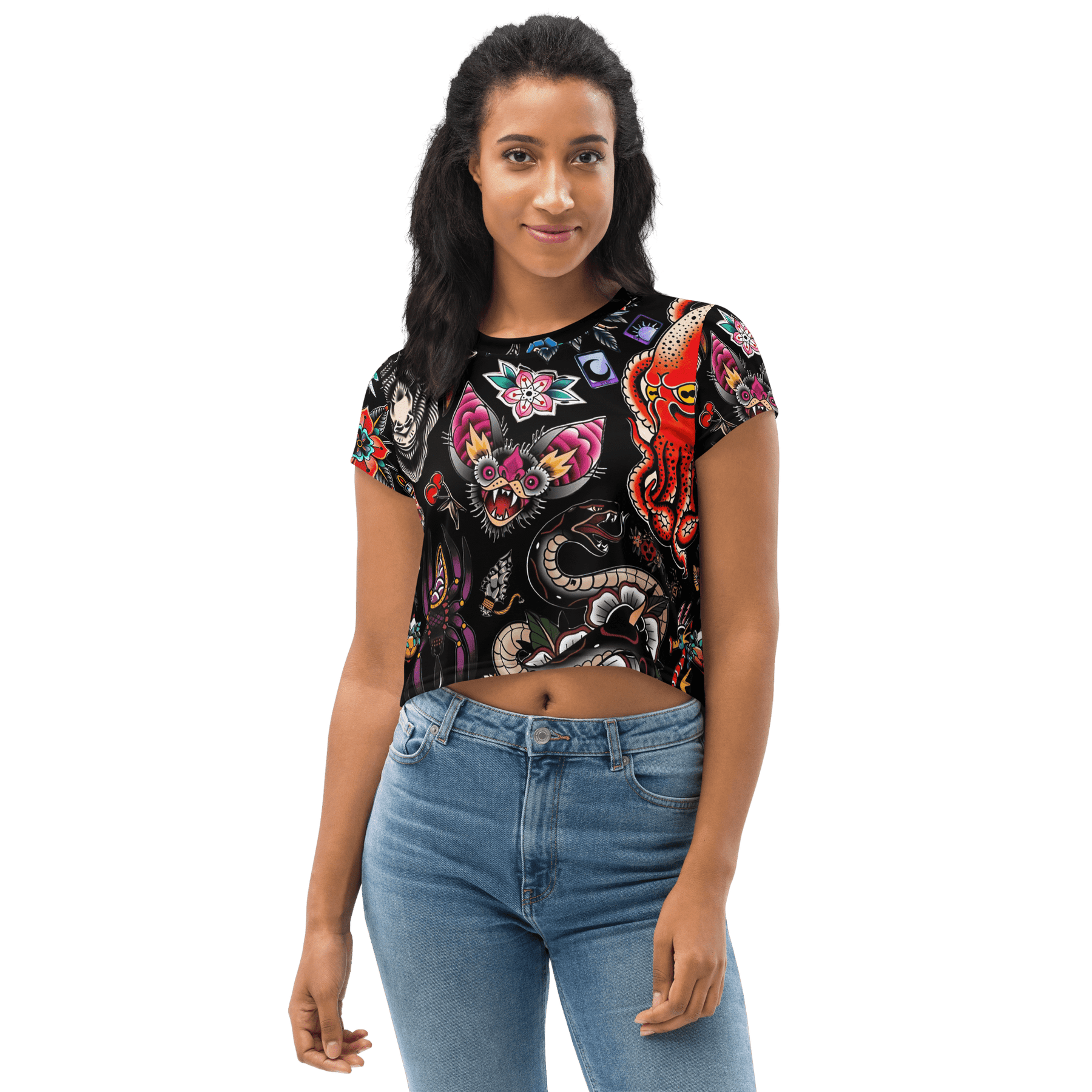 Phantom Flash Crop Top - Goth Cloth Co.2500764_9340