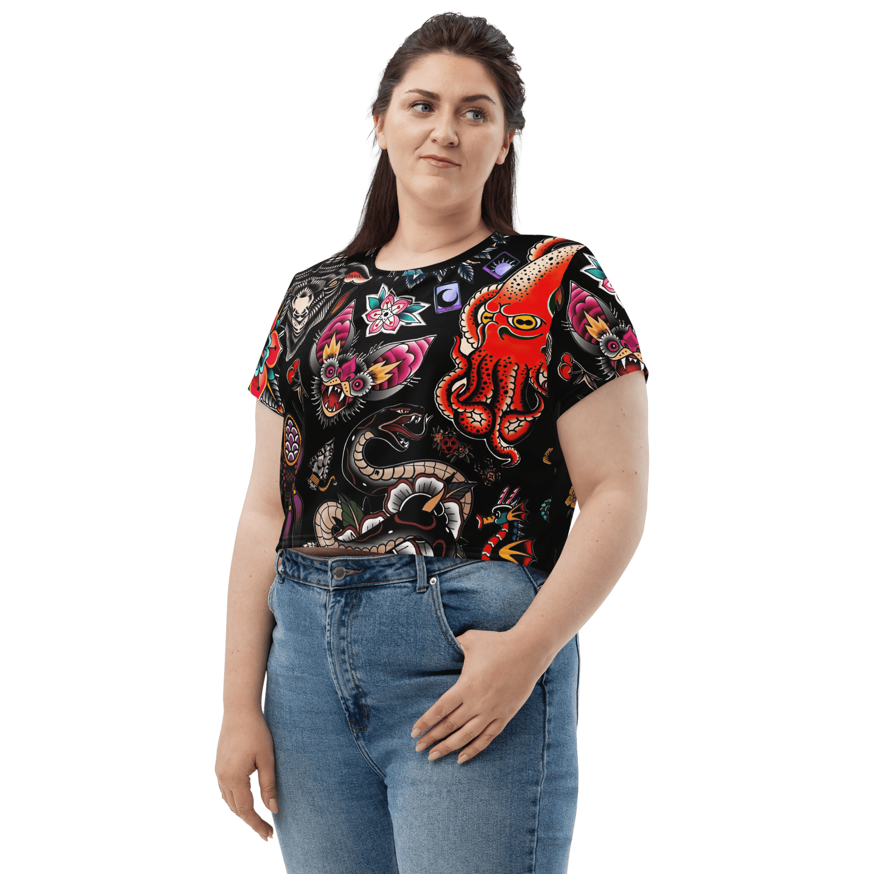 Phantom Flash Crop Top - Goth Cloth Co.2500764_9340