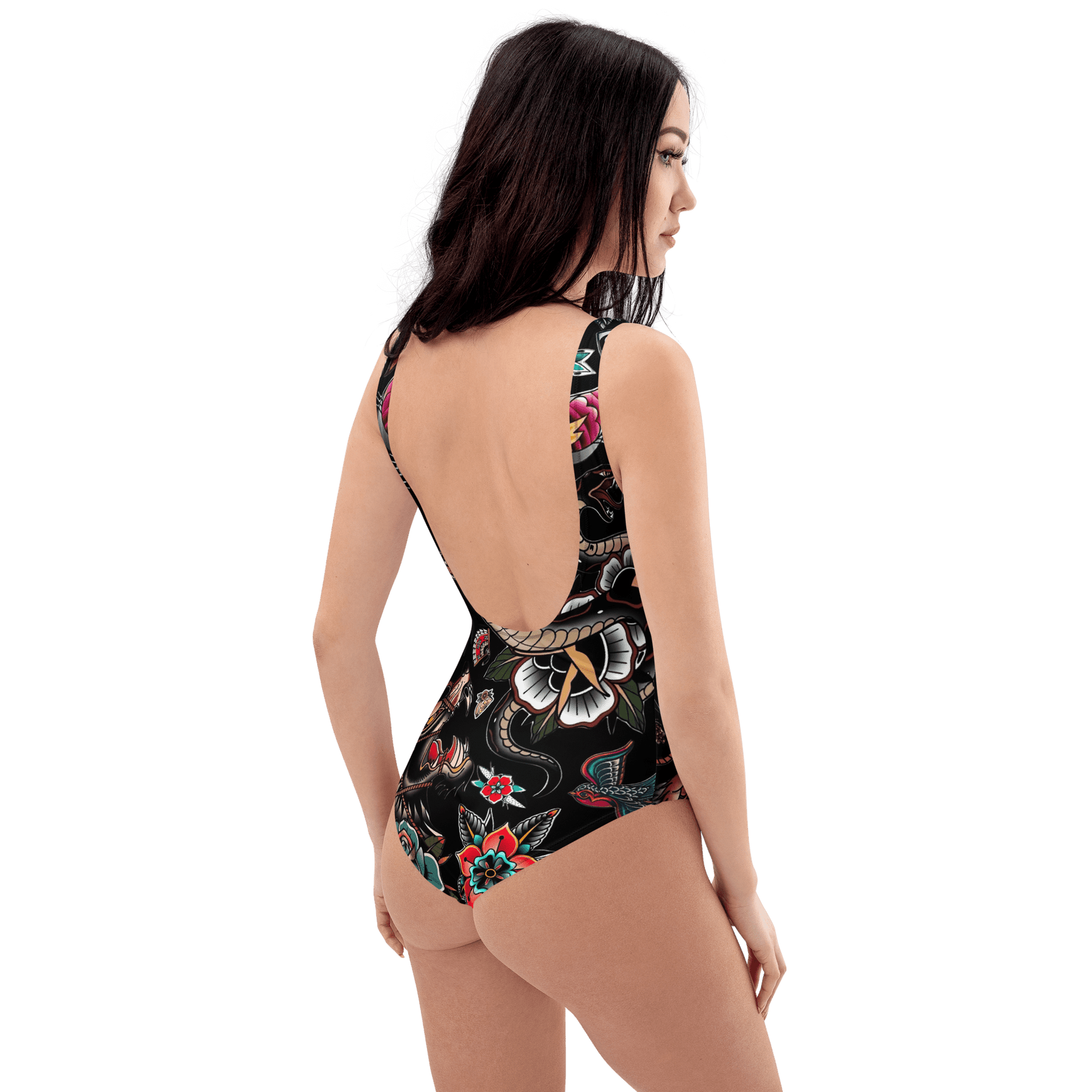 Phantom Flash One - Piece Swimsuit - Goth Cloth Co.6777904_9014