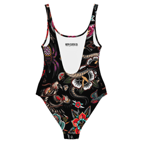 Phantom Flash One - Piece Swimsuit - Goth Cloth Co.6777904_9014