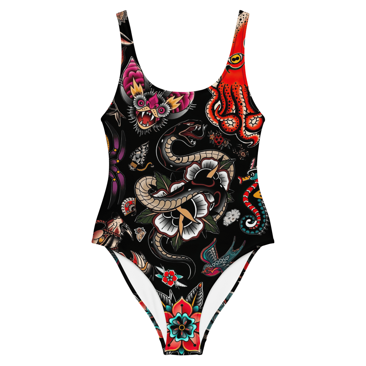 Phantom Flash One - Piece Swimsuit - Goth Cloth Co.6777904_9014