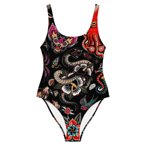 Phantom Flash One - Piece Swimsuit - Goth Cloth Co.6777904_9014