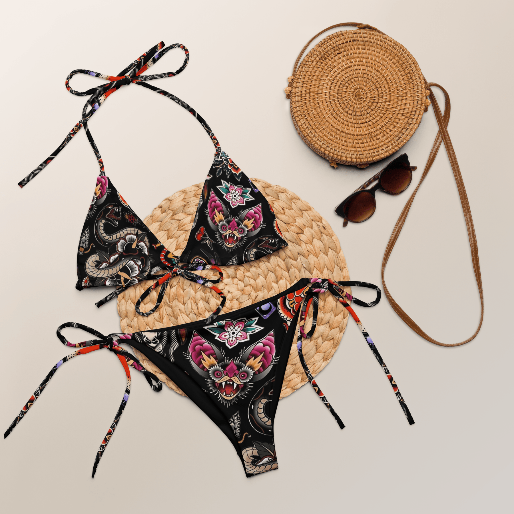 Phantom Flash String Bikini Bottoms - Goth Cloth Co.8645144_16575