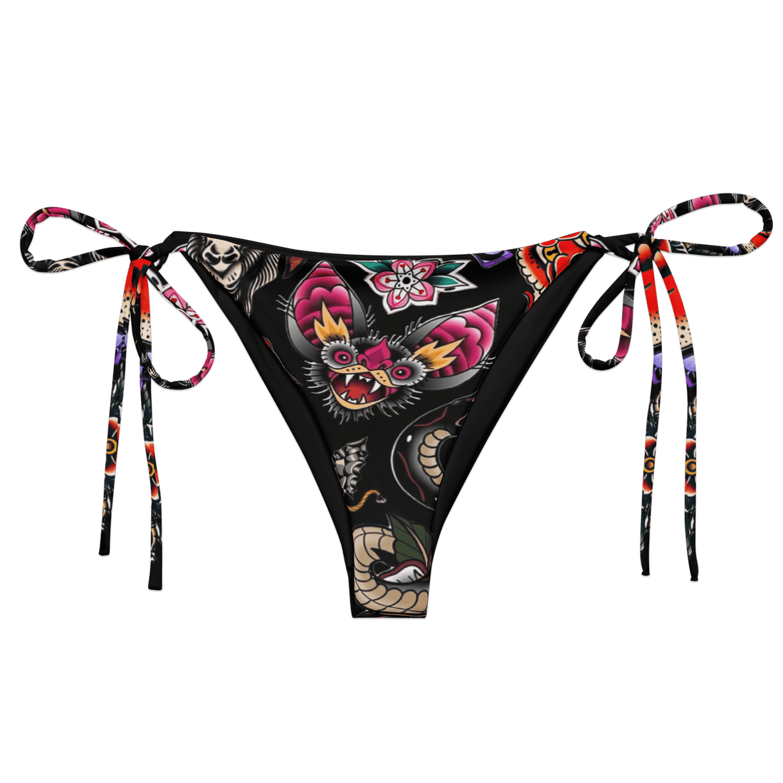 Gloth String Phantom Flash String Bikini Bottom | Goth Cloth Co.