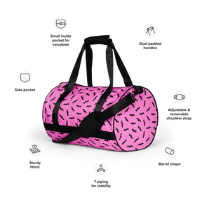 Pink Bats Gym Bag - Goth Cloth Co.7419802_15155