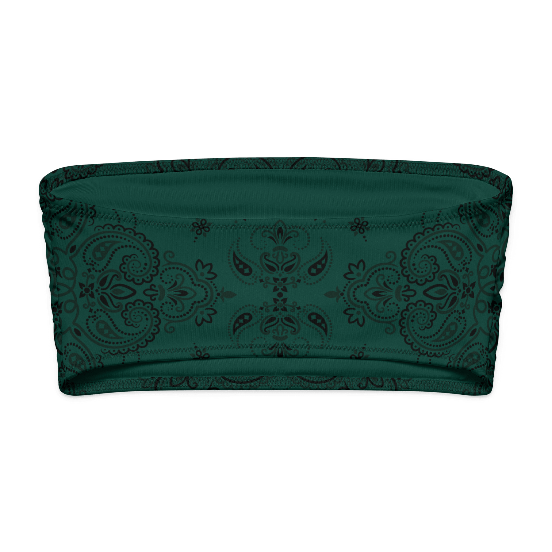 Poison Paisley Bandeau Bikini Top - Goth Cloth Co.8860482_22682