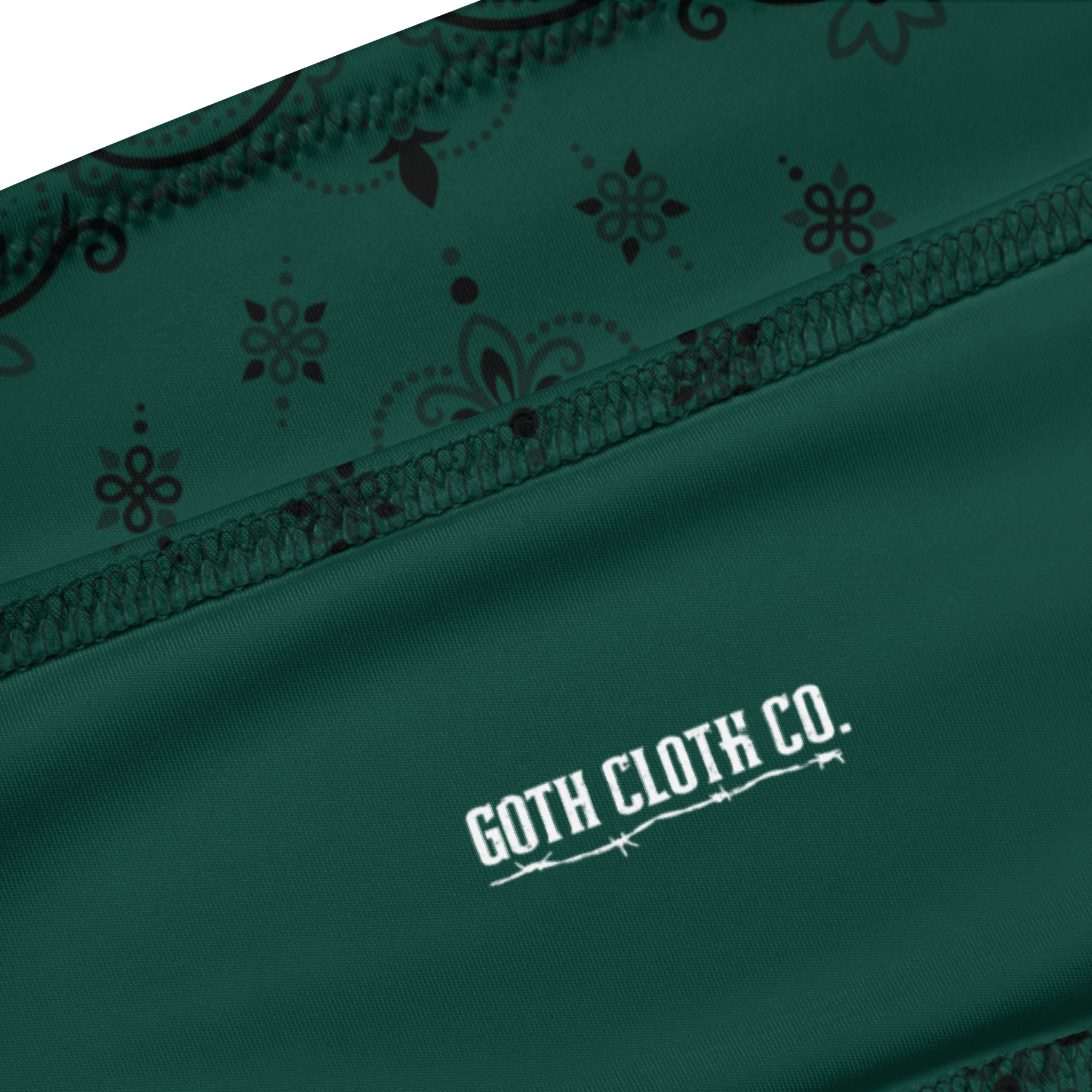 Poison Paisley Bandeau Bikini Top - Goth Cloth Co.8860482_22682