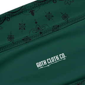 Poison Paisley Bandeau Bikini Top - Goth Cloth Co.8860482_22682