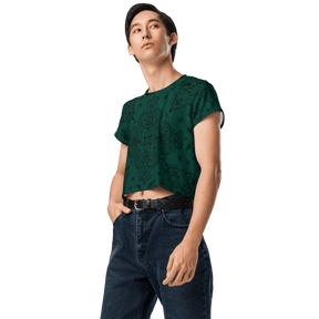 Poison Paisley Crop Top - Goth Cloth Co.2974040_9340