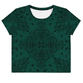 Poison Paisley Crop Top - Goth Cloth Co.2974040_9340