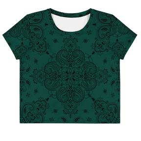 Poison Paisley Crop Top - Goth Cloth Co.2974040_9340