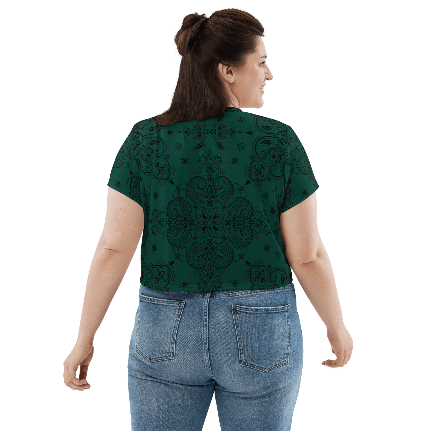 Poison Paisley Crop Top - Goth Cloth Co.2974040_9340