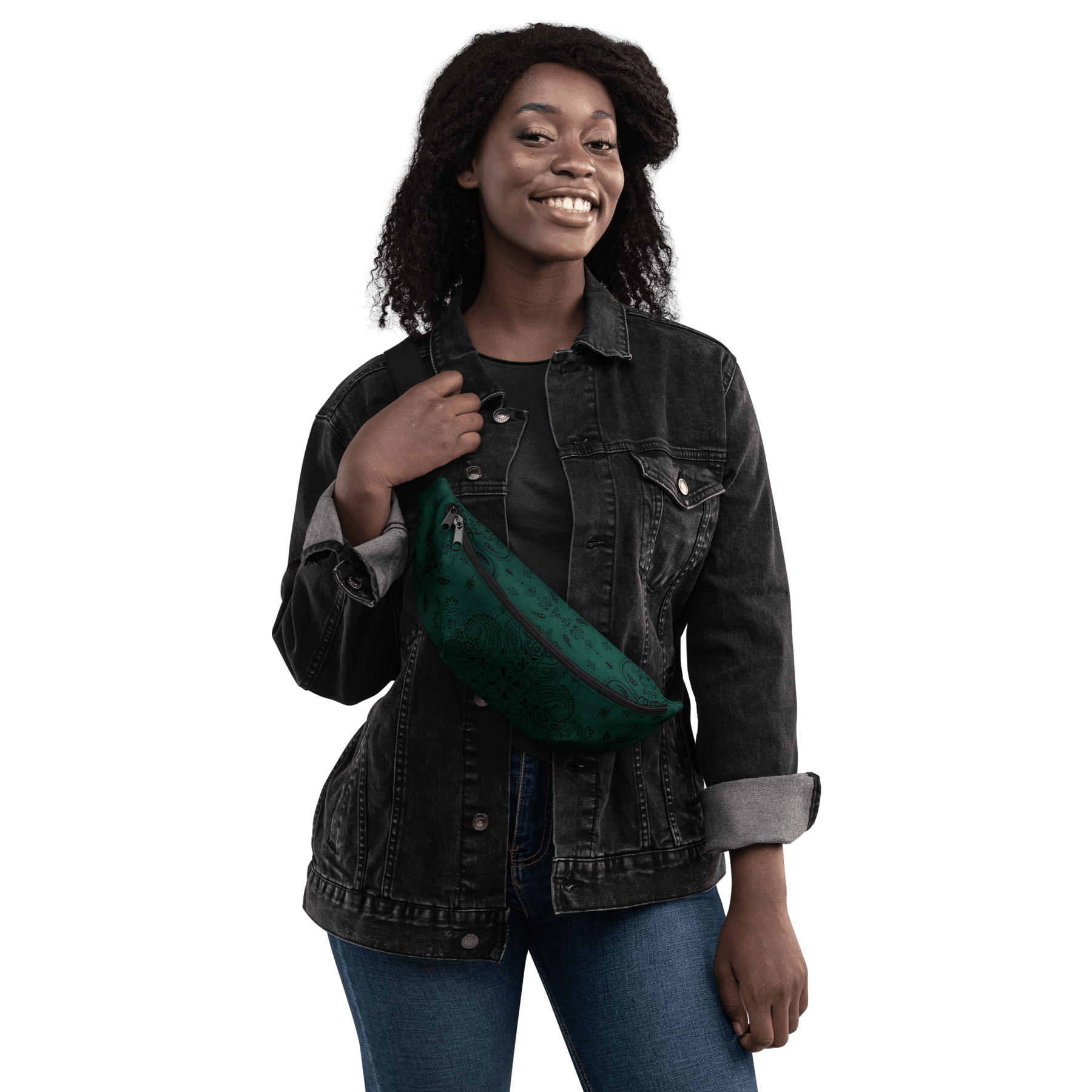 Poison Paisley Fanny Pack - Goth Cloth Co.5104712_9986