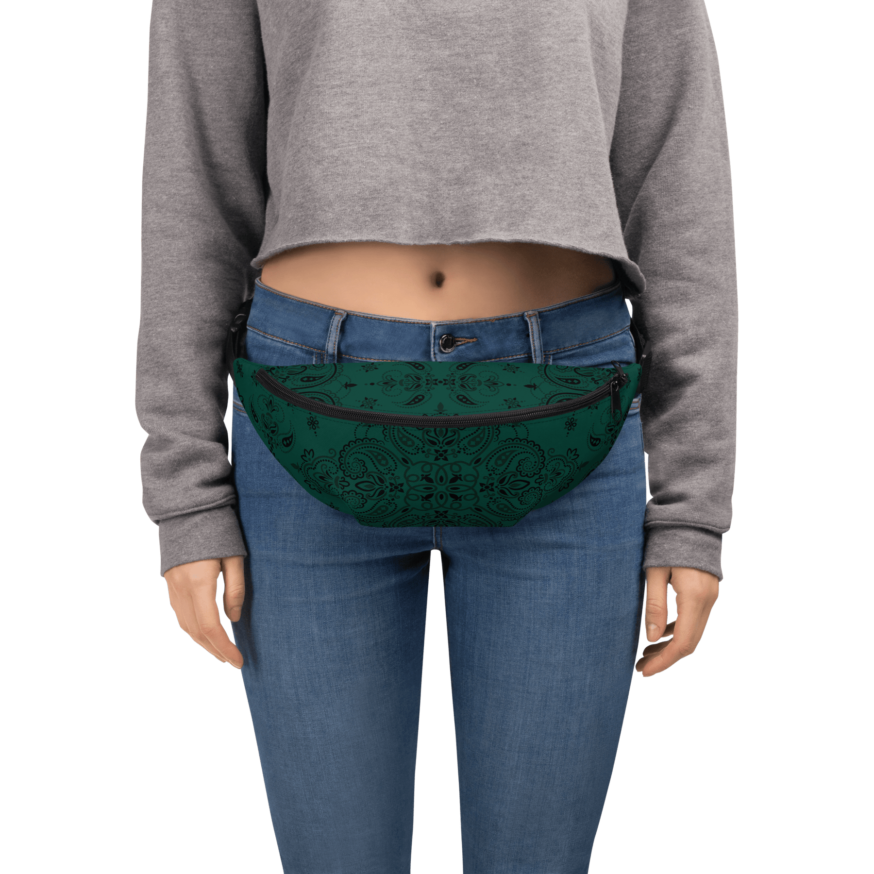 Poison Paisley Fanny Pack - Goth Cloth Co.5104712_9986