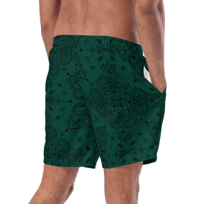 Poison Paisley Men's Lined Swim Trunks - Goth Cloth Co.2778517_14636