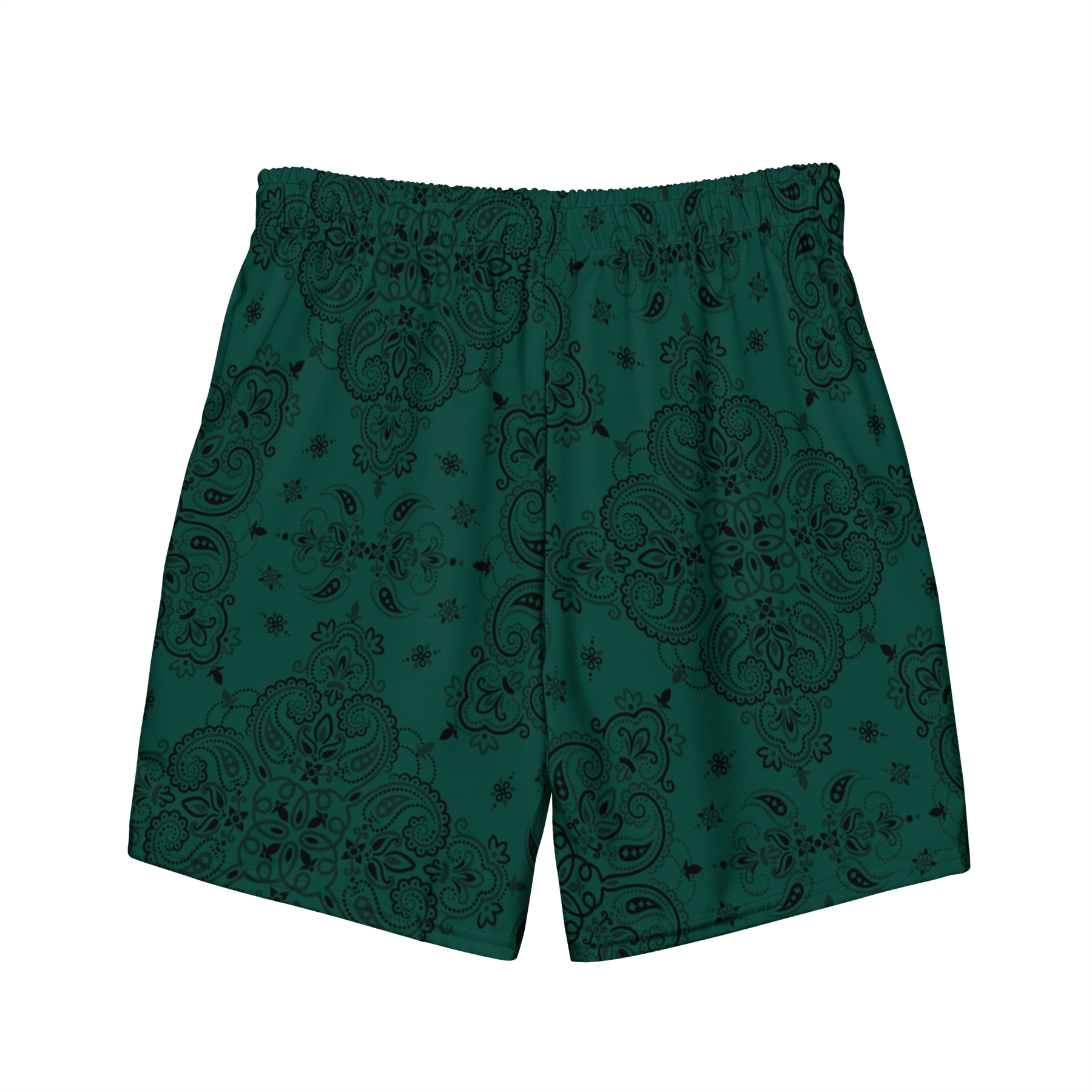Poison Paisley Men's Lined Swim Trunks - Goth Cloth Co.2778517_14636