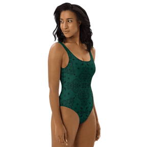 Poison Paisley One - Piece Swimsuit - Goth Cloth Co.7167441_9014