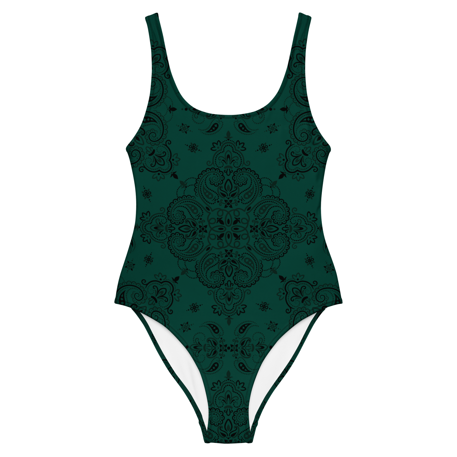 Poison Paisley One - Piece Swimsuit - Goth Cloth Co.7167441_9014