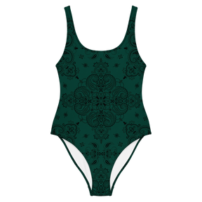 Poison Paisley One - Piece Swimsuit - Goth Cloth Co.7167441_9014