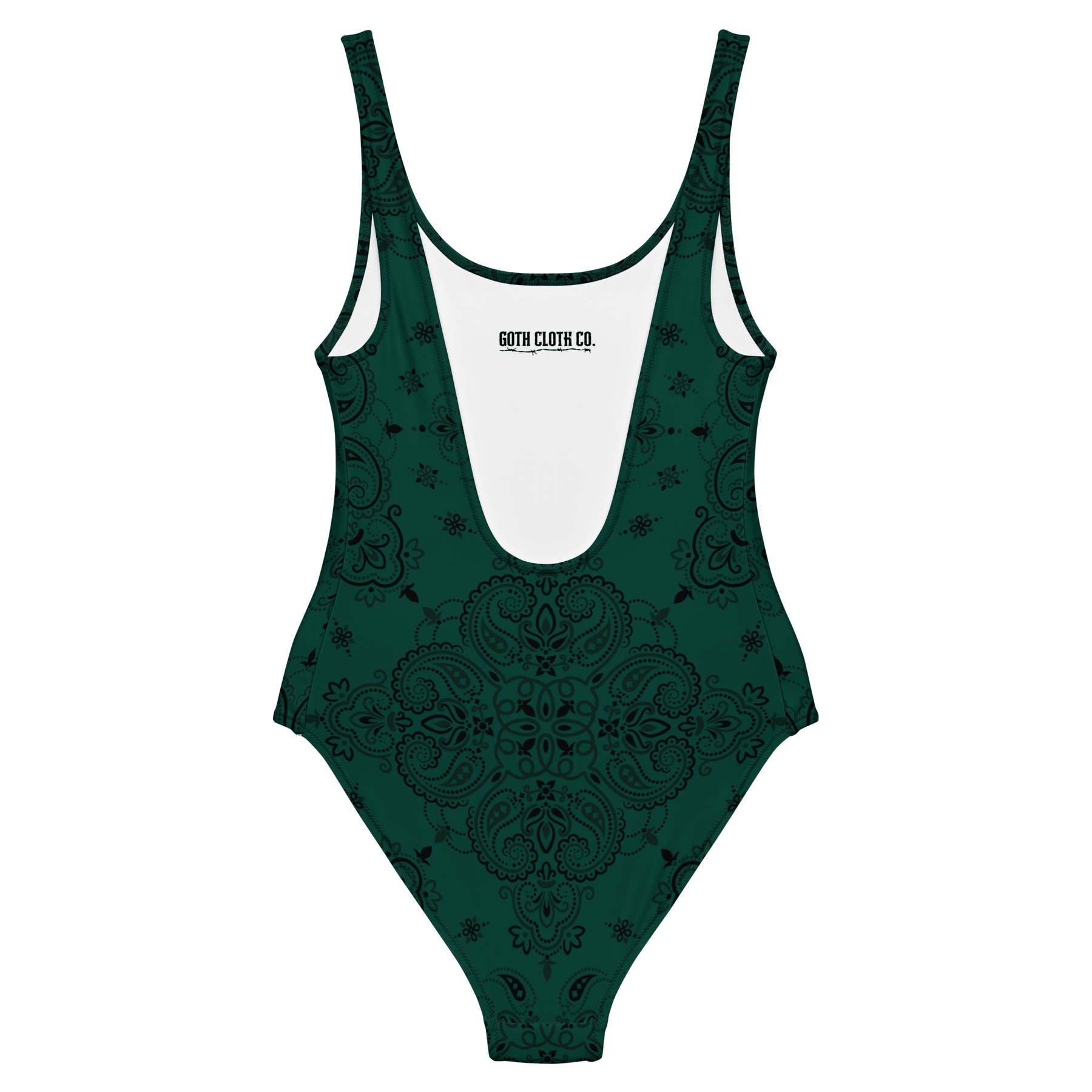 Poison Paisley One - Piece Swimsuit - Goth Cloth Co.7167441_9014